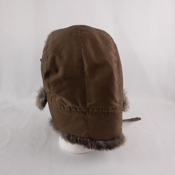 Sportsman Guide Mad Bomber Supplex Rabbit Fur Brown Trapper Hat Unisex X-Large - Picture 9 of 16